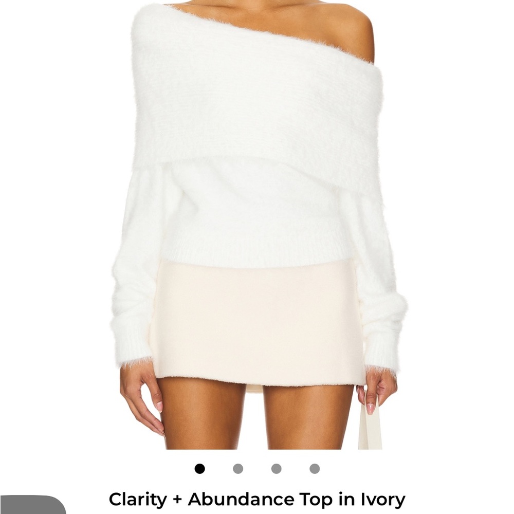 Clarity + Abundance Top in Ivory